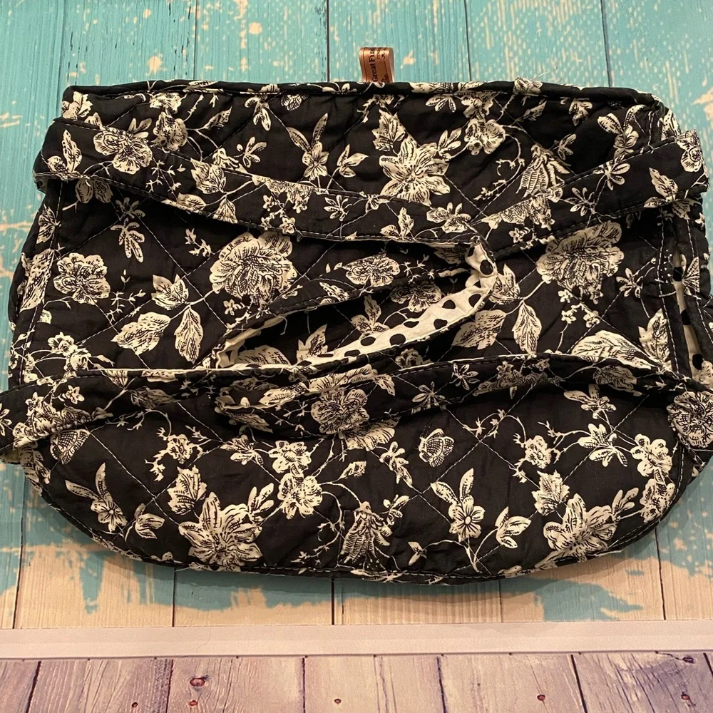 Floral and Polka Dot Carrier